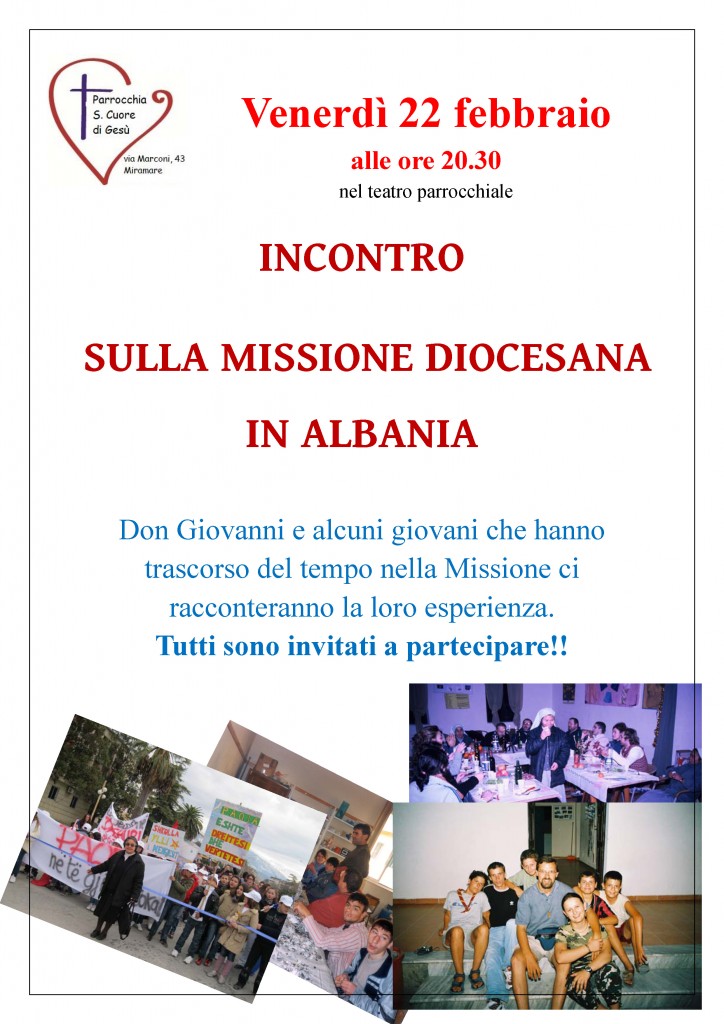 Incontro sulla missione in Albania 22-02-13