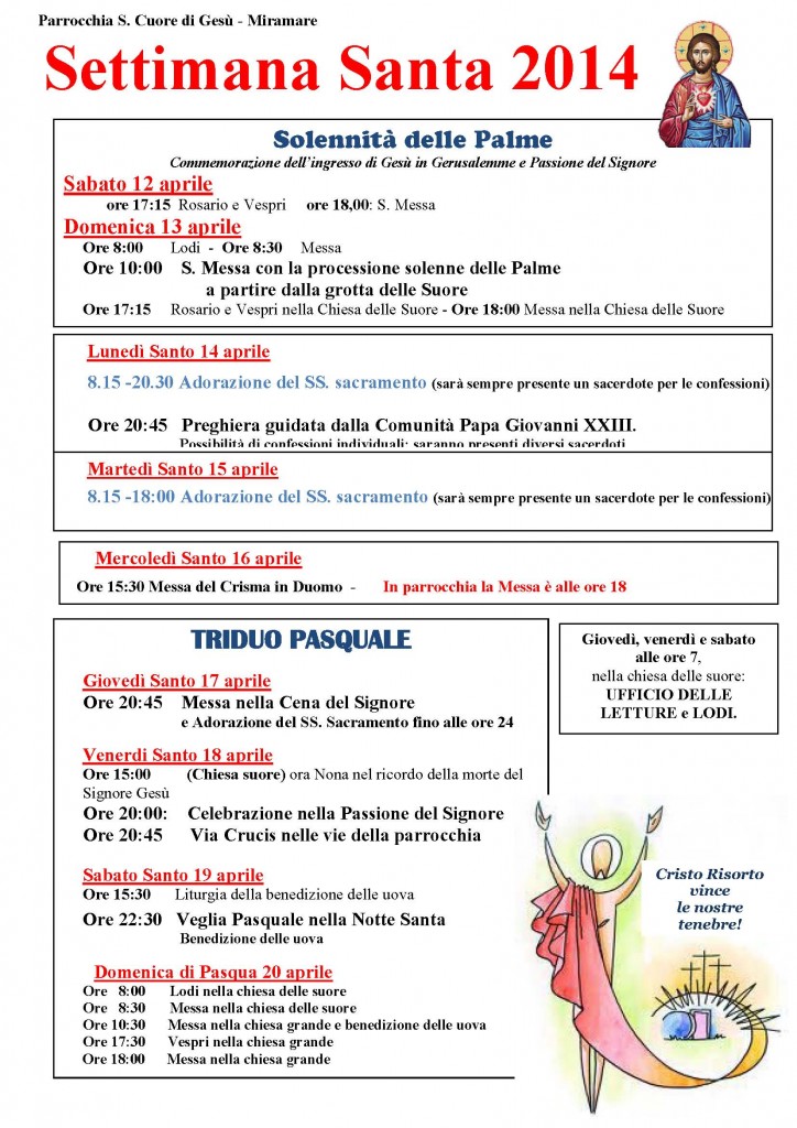 Settimana Santa 2014
