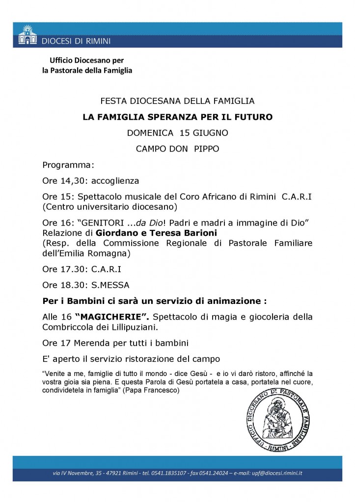 Festa della Famglia 2014[1]