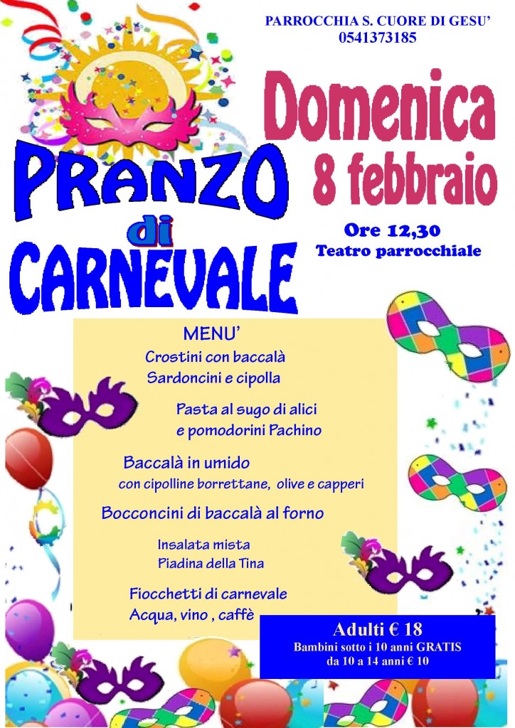 PRANZO DI CARNEVALE_2015